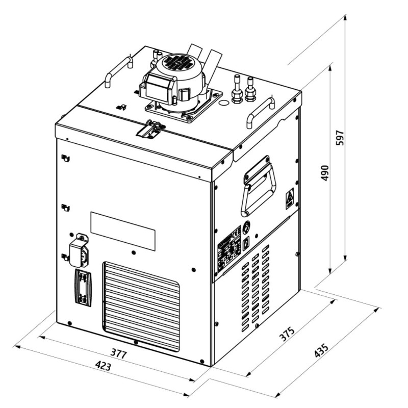 dimensions Oprema ECO XXS VE2