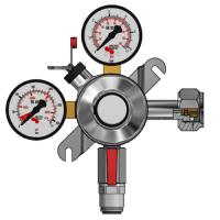 Détendeur MICRO MATIC Prémium PLUS CO² avec 1 sortie 4 bar  John Guest 3/8" bière ou autres boissons